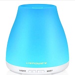 humidifier with essential oil tray